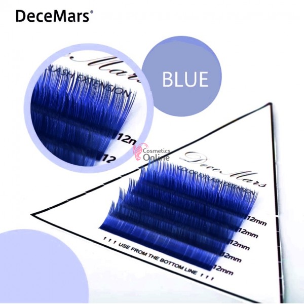 Gene false fir cu fir DeceMars Blue color de C/0.10 de 10mm